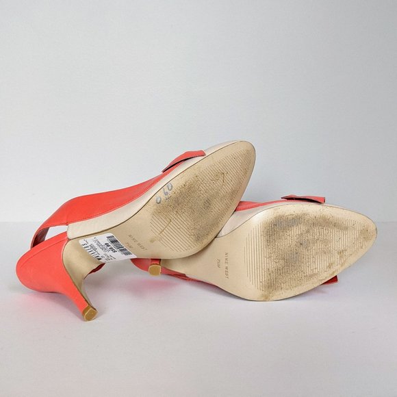 Nine West Spectator Slingback Heels - Picture 8 of 11